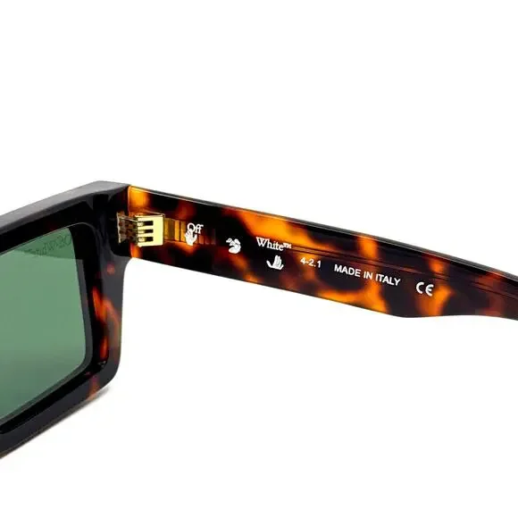 New, OFF-WHITE Sunglasses NASSAU OERI017 6055 Authentic